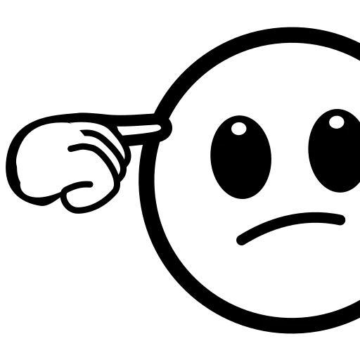 🤡 Эмодзи «White - белые эмодзи» для Telegram