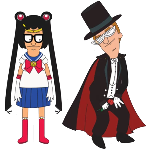 👯 Стикер «Bob&;s Burgers» для Telegram