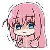 😨 Эмодзи «Bocchi The Rock» для Telegram