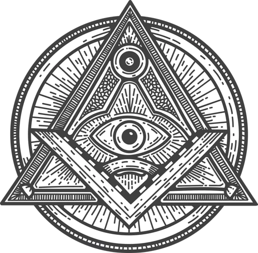👁 Стикер «Теория Элит» для Telegram