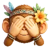 🙈 Эмодзи «Эмодзи с цветочками» для Telegram