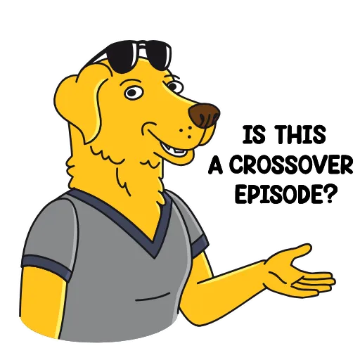 💁‍♂️ Эмодзи «BoJack Horseman - эмодзи Конь БоДжек» для Telegram