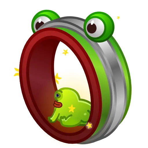 💍 Стикер «Bonded Rings» для Telegram