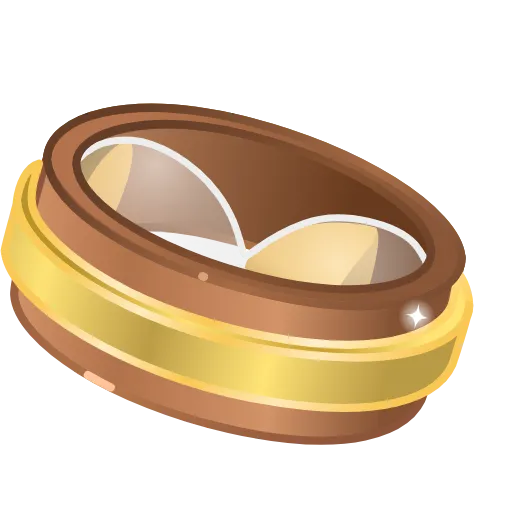 💍 Стикер «Bonded Rings» для Telegram