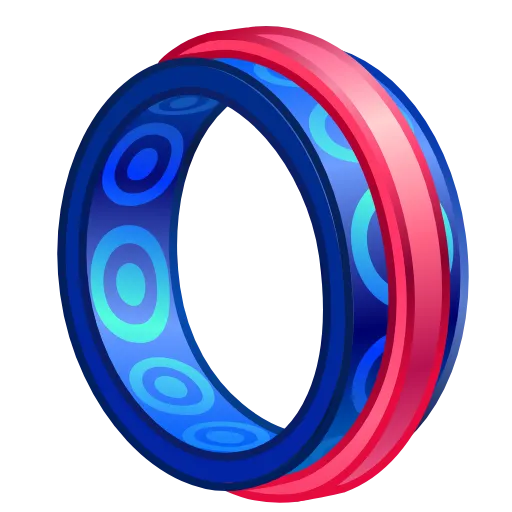 💍 Стикер «Bonded Rings» для Telegram