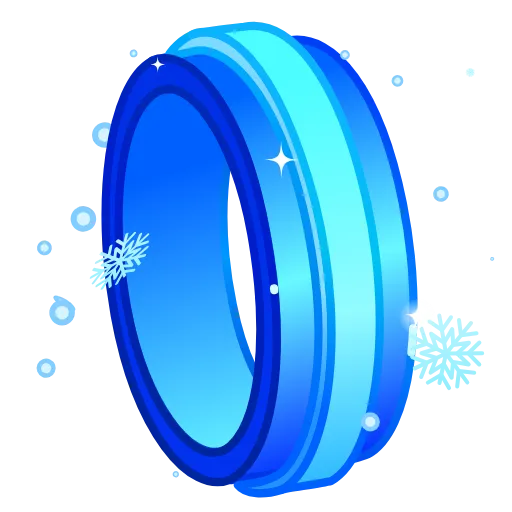 💍 Стикер «Bonded Rings» для Telegram