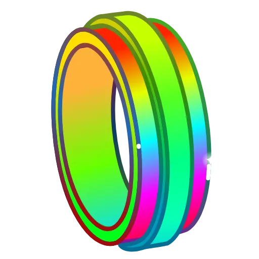 💍 Стикер «Bonded Rings» для Telegram