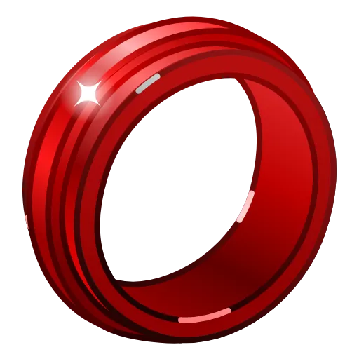 💍 Эмодзи «Bonded Rings» для Telegram
