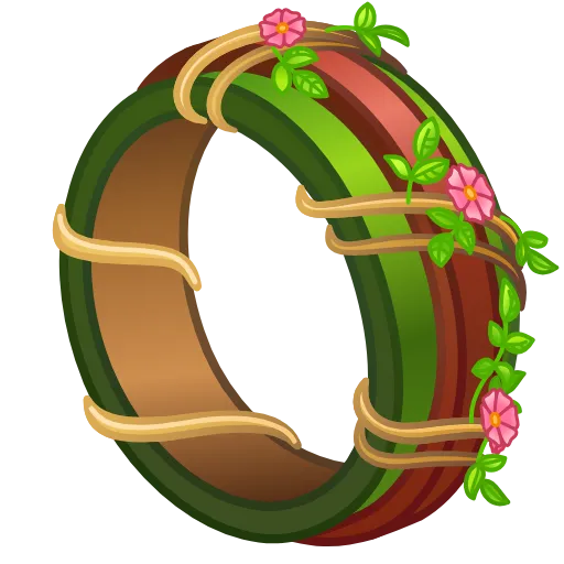💍 Эмодзи «Bonded Rings» для Telegram