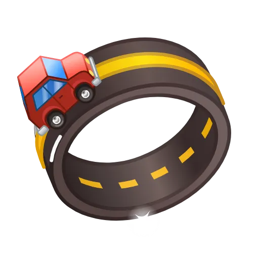 💍 Эмодзи «Bonded Rings» для Telegram