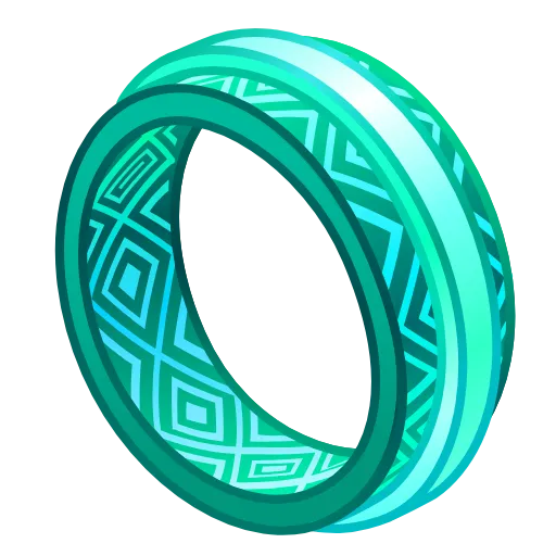 💍 Эмодзи «Bonded Rings» для Telegram