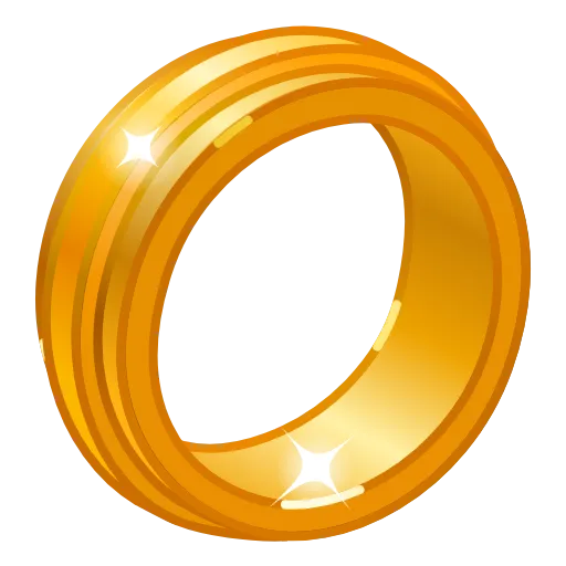 💍 Эмодзи «Bonded Rings» для Telegram