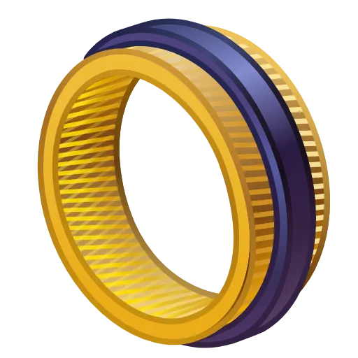 💍 Эмодзи «Bonded Rings» для Telegram