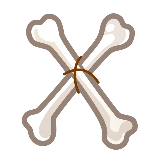 💀 Эмодзи «Bony Font Emoji» для Telegram