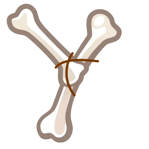 💀 Эмодзи «Bony Font Emoji» для Telegram