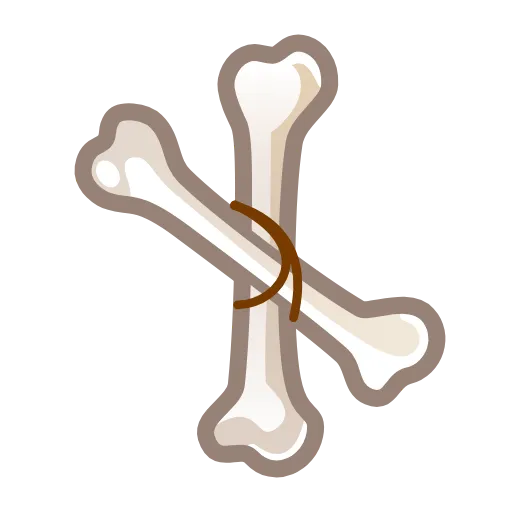 💀 Эмодзи «Bony Font Emoji» для Telegram
