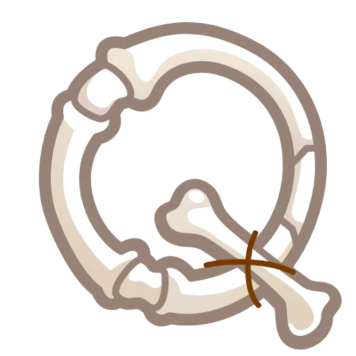 💀 Эмодзи «Bony Font Emoji» для Telegram