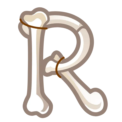 💀 Эмодзи «Bony Font Emoji» для Telegram