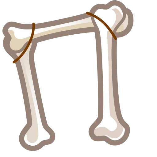 💀 Эмодзи «Bony Font Emoji» для Telegram