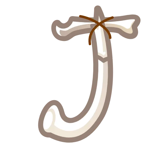 💀 Эмодзи «Bony Font Emoji» для Telegram