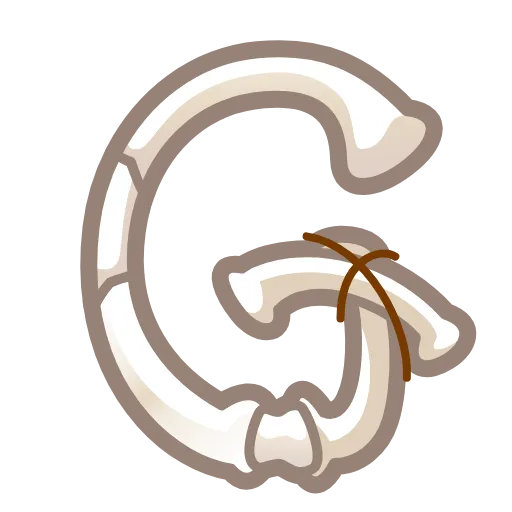 💀 Эмодзи «Bony Font Emoji» для Telegram