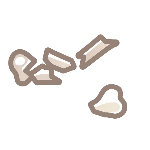 💀 Эмодзи «Bony Font Emoji» для Telegram