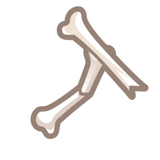 💀 Эмодзи «Bony Font Emoji» для Telegram