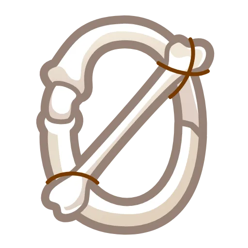💀 Эмодзи «Bony Font Emoji» для Telegram