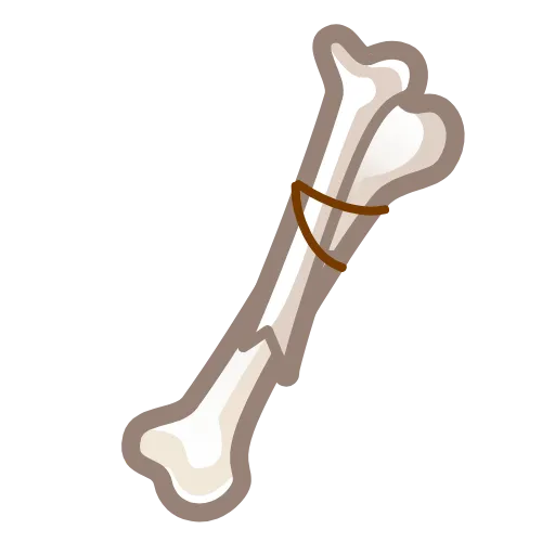 💀 Эмодзи «Bony Font Emoji» для Telegram