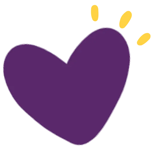💜 Эмодзи «Фиолетовые буквы, векторные хорошего качества при увеличении» для Telegram