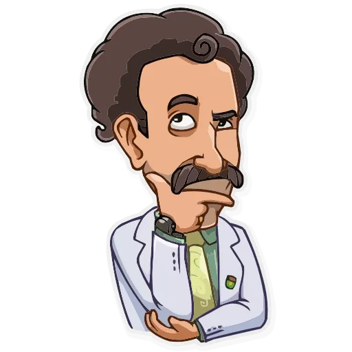 🤔 Эмодзи «Borat Sagdiyev» для Telegram