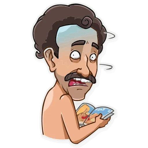 😨 Эмодзи «Borat Sagdiyev» для Telegram