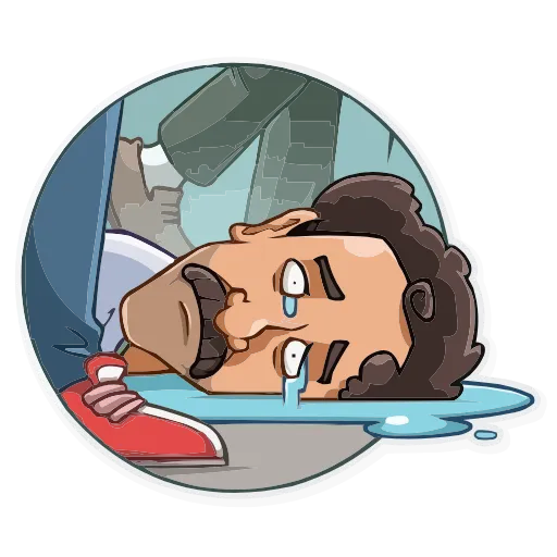 😭 Эмодзи «Borat Sagdiyev» для Telegram
