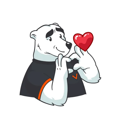 ❤️ Стикер «Совместный пак» для Telegram