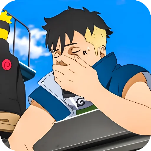😵‍💫 Стикер «Boruto» для Telegram