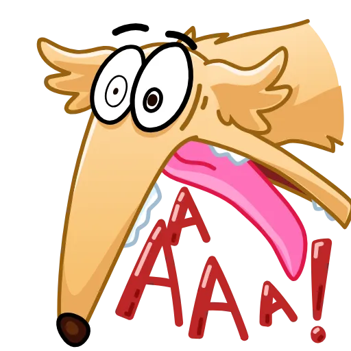 😱 Стикер «Borzoi» для Telegram