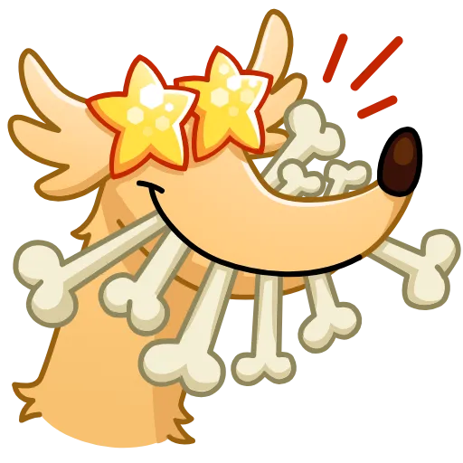 🤩 Стикер «Borzoi» для Telegram