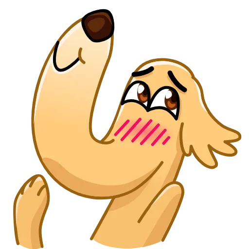 🤭 Стикер «Borzoi» для Telegram