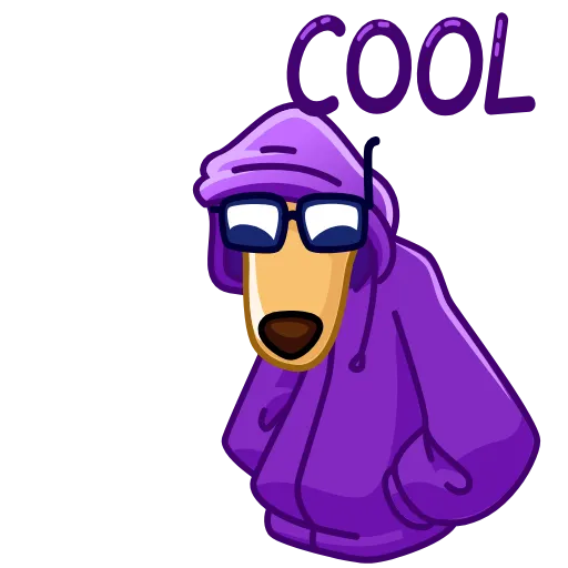 😎 Стикер «Borzoi» для Telegram