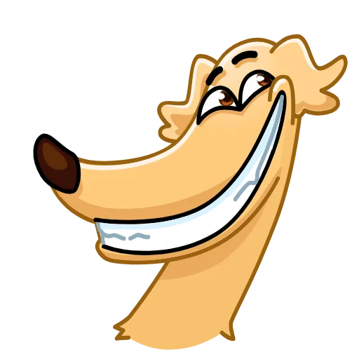 😁 Стикер «Borzoi» для Telegram