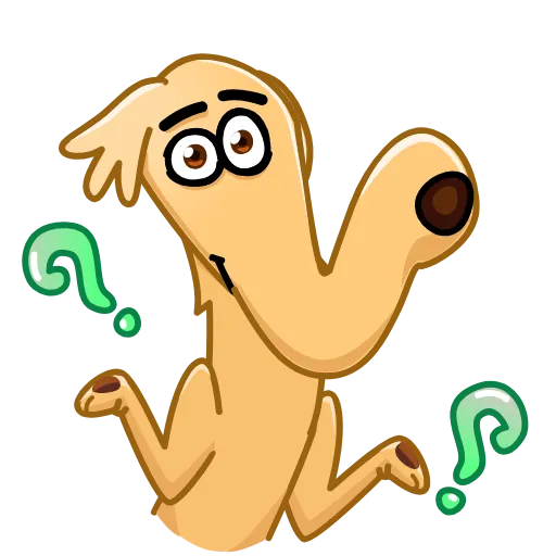 🤷‍♂️ Стикер «Borzoi» для Telegram