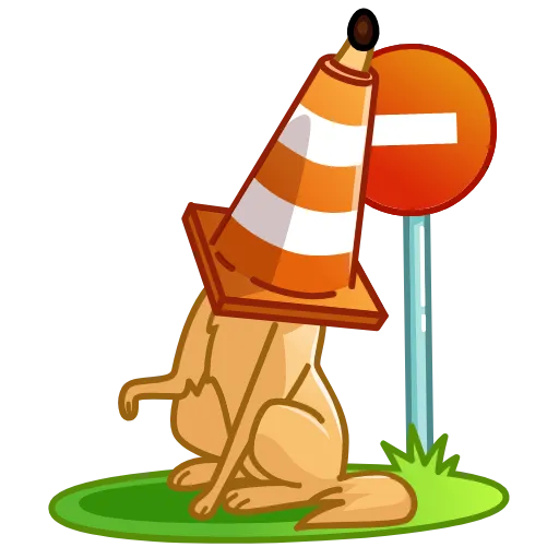 ⛔️ Стикер «Borzoi» для Telegram