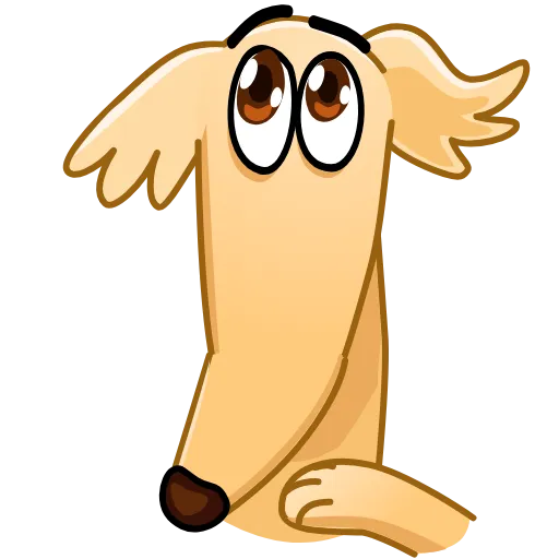 🤔 Стикер «Borzoi» для Telegram