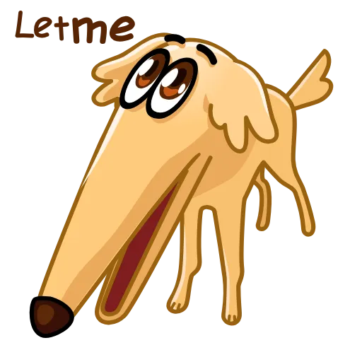 🥺 Стикер «Borzoi» для Telegram