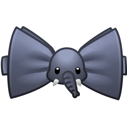 🎀 Эмодзи «Bow Tie» для Telegram
