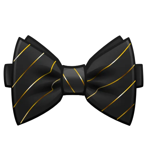 Эмодзи Bow Tie для Telegram — скачать