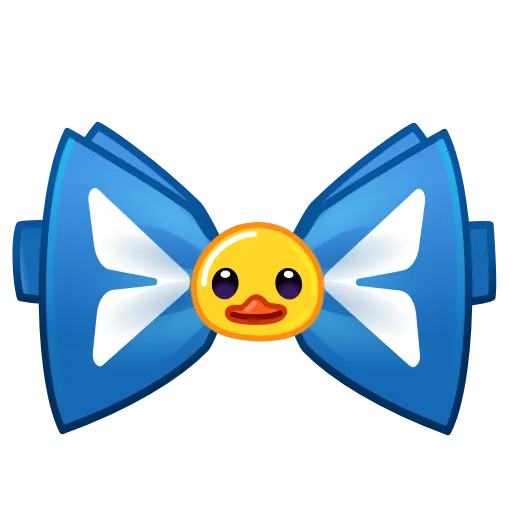 🎀 Эмодзи «Bow Tie» для Telegram
