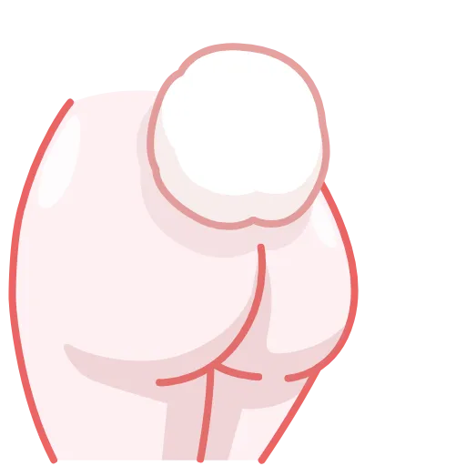 🍑 Эмодзи «Bowtie Bunny» для Telegram