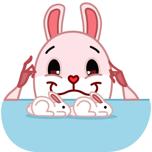 😁 Эмодзи «Bowtie Bunny» для Telegram