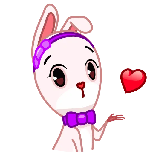 ☺️ Эмодзи «Bowtie Bunny» для Telegram